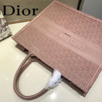 DIOR迪奧-02 原版皮新款刺繡Dior Book Tote購物袋手提包