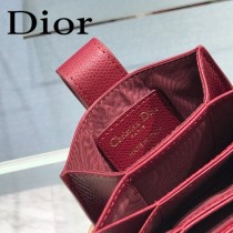 DIOR-02 迪奧原版皮SADDLE DIOR OBLIQUE 新款老花小卡包
