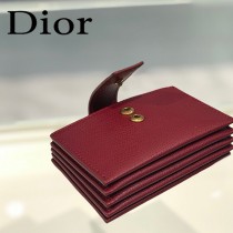 DIOR-02 迪奧原版皮SADDLE DIOR OBLIQUE 新款老花小卡包