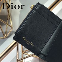 DIOR迪奧原版皮30 Montaigne蒙田三折錢包
