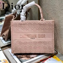 Dior迪奧-01 原版皮小號Book Tote 購物袋