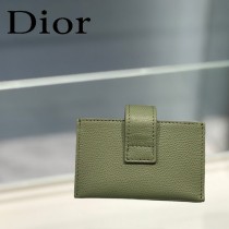 DIOR-03 迪奧原版皮SADDLE DIOR OBLIQUE 新款老花小卡包