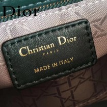 DIOR迪奧-010 原版皮3格DiorLady戴妃包 鏈條120cm 可調節皮肩帶