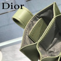 DIOR-03 迪奧原版皮SADDLE DIOR OBLIQUE 新款老花小卡包