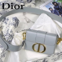 DIOR迪奧全新升級巖石灰DIOR 30 Montaigne Mini Box