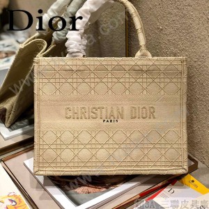 Dior迪奧-02 原版皮小號Book Tote 購物袋