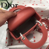 DIOR迪奧-014 原版皮3格DiorLady戴妃包 鏈條120cm 可調節皮肩帶