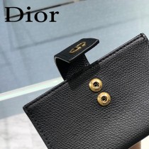 DIOR-04 迪奧原版皮SADDLE DIOR OBLIQUE 新款老花小卡包