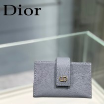 DIOR-05 迪奧原版皮SADDLE DIOR OBLIQUE 新款老花小卡包