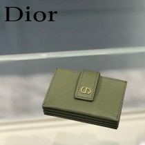 DIOR-03 迪奧原版皮SADDLE DIOR OBLIQUE 新款老花小卡包