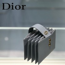 DIOR-05 迪奧原版皮SADDLE DIOR OBLIQUE 新款老花小卡包