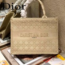 Dior迪奧-02 原版皮小號Book Tote 購物袋