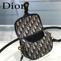 DIOR迪奧原版皮小號BOBBY郵差包