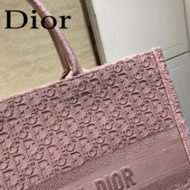 DIOR迪奧-02 原版皮新款刺繡Dior Book Tote購物袋手提包
