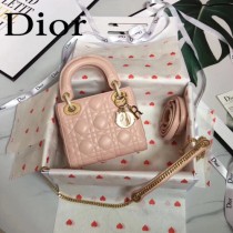DIOR迪奧-06 原版皮3格DiorLady戴妃包 鏈條120cm 可調節皮肩帶