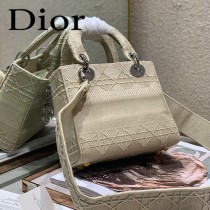 DIOR迪奧-01 原版皮 2020春夏系列戴妃包