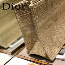 Dior迪奧-02 原版皮小號Book Tote 購物袋