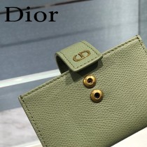 DIOR-03 迪奧原版皮SADDLE DIOR OBLIQUE 新款老花小卡包