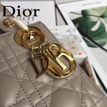 DIOR迪奧-011 原版皮3格DiorLady戴妃包 鏈條120cm 可調節皮肩帶