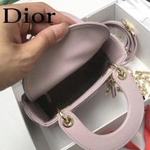 DIOR迪奧-020 原版皮3格DiorLady戴妃包 鏈條120cm 可調節皮肩帶