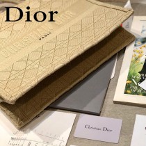 Dior迪奧-02 原版皮小號Book Tote 購物袋