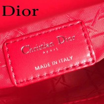 DIOR迪奧-04 原版皮3格DiorLady戴妃包 鏈條120cm 可調節皮肩帶