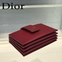 DIOR-02 迪奧原版皮SADDLE DIOR OBLIQUE 新款老花小卡包
