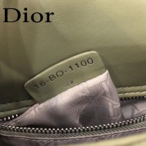 DIOR迪奧-018 原版皮3格DiorLady戴妃包 鏈條120cm 可調節皮肩帶