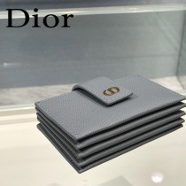 DIOR-05 迪奧原版皮SADDLE DIOR OBLIQUE 新款老花小卡包