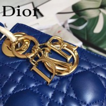 DIOR迪奧-08 原版皮3格DiorLady戴妃包 鏈條120cm 可調節皮肩帶