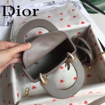 DIOR迪奧-011 原版皮3格DiorLady戴妃包 鏈條120cm 可調節皮肩帶
