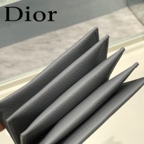 DIOR-05 迪奧原版皮SADDLE DIOR OBLIQUE 新款老花小卡包