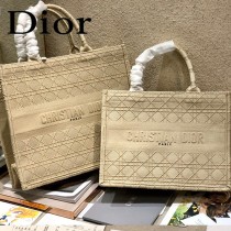 Dior迪奧-02 原版皮小號Book Tote 購物袋