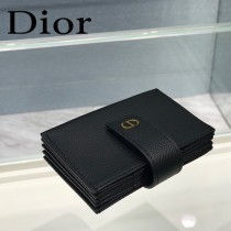 DIOR-04 迪奧原版皮SADDLE DIOR OBLIQUE 新款老花小卡包