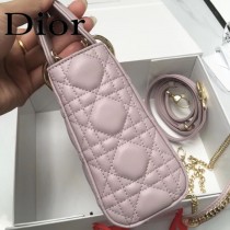 DIOR迪奧-020 原版皮3格DiorLady戴妃包 鏈條120cm 可調節皮肩帶