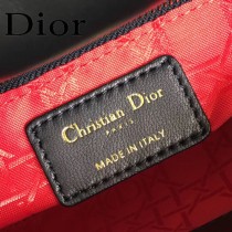 DIOR迪奧-013 原版皮3格DiorLady戴妃包 鏈條120cm 可調節皮肩帶