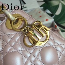DIOR迪奧-03 原版皮3格DiorLady戴妃包 鏈條120cm 可調節皮肩帶