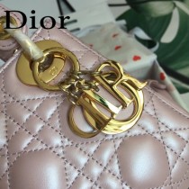 DIOR迪奧-03 原版皮3格DiorLady戴妃包 鏈條120cm 可調節皮肩帶