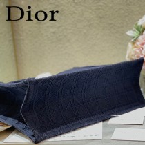 DIOR迪奧-01 原版皮新款刺繡Dior Book Tote購物袋手提包