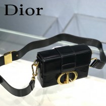 迪奧-02 原版皮 Dior  蒙田 Mini Box 相機包