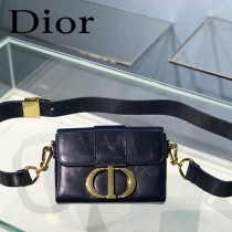 迪奧-03 原版皮 Dior  蒙田 Mini Box 相機包