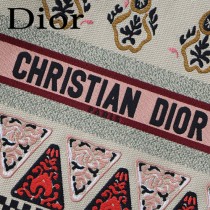 DIOR-021 迪奧原版皮新圖案新款刺繡Dior Book Tote購物袋手提包