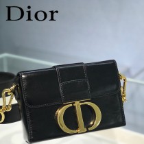 迪奧-02 原版皮 Dior  蒙田 Mini Box 相機包
