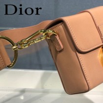 迪奧-01 原版皮 Dior  蒙田 Mini Box 相機包