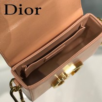 迪奧-01 原版皮 Dior  蒙田 Mini Box 相機包