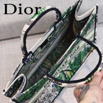 DIOR-04 迪奧原版皮新圖案新款刺繡Dior Book Tote購物袋手提包