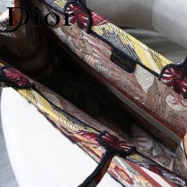 DIOR-017 迪奧原版皮新圖案新款刺繡Dior Book Tote購物袋手提包