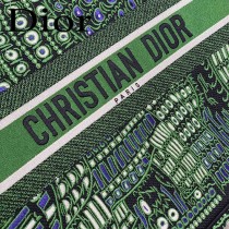 DIOR-06 迪奧原版皮新圖案新款刺繡Dior Book Tote購物袋手提包