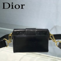 迪奧-02 原版皮 Dior  蒙田 Mini Box 相機包