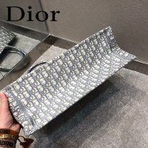 Dior迪奧-02  原版皮大號Book Tote 購物袋